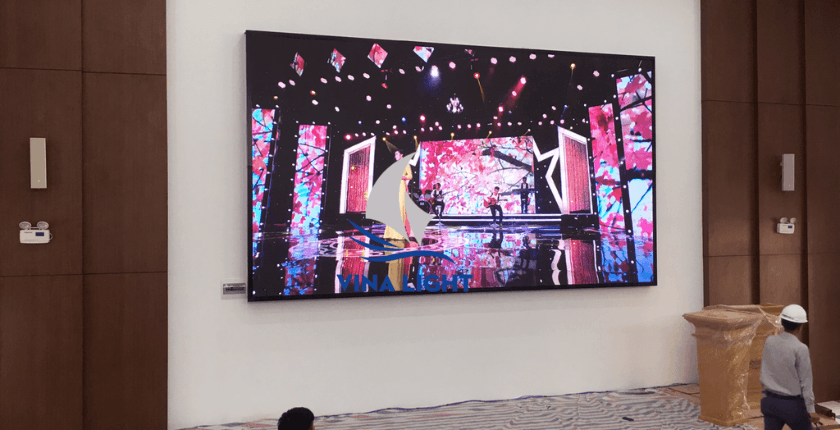 LED Wall giúp trình chiếu phối cảnh và nội dung trực quan trong showroom bất động sản