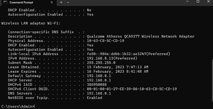Ví dụ xác định Broadcast IP từ IPv4 Address và Subnet Mask