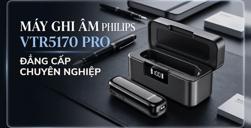 Máy ghi âm Philips VTR5170 Pro
