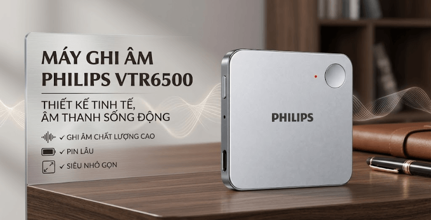 Máy ghi âm Philips VTR6500