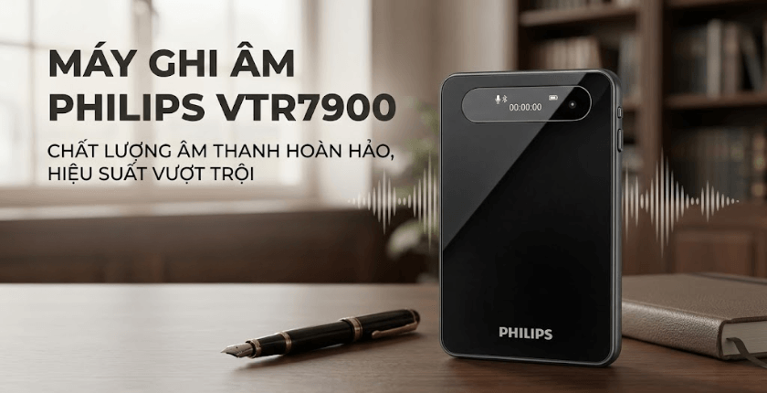 Máy ghi âm Philips VTR7900