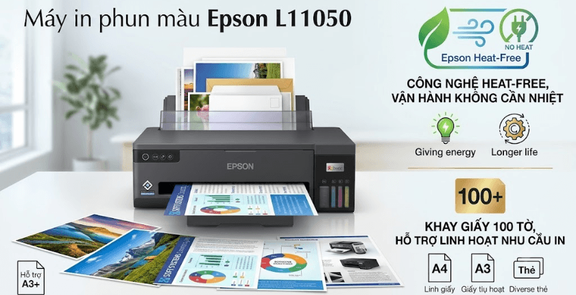 Máy in Epson L11050 in khổ A3+