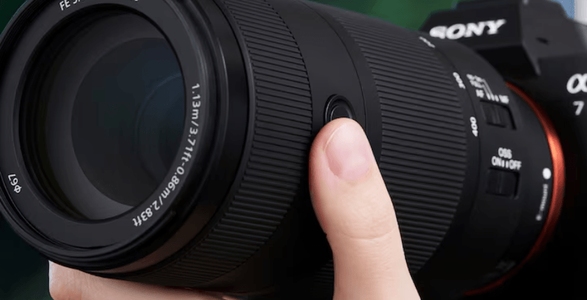 Chống rung Optical SteadyShot trên Sony 100-400mm