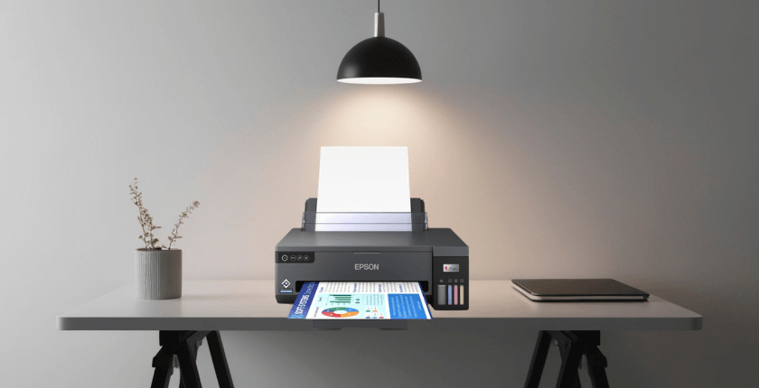 Bản in máy Epson bị sọc ngang