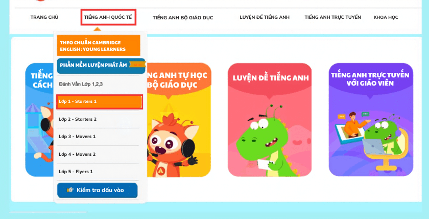 Chọn lớp và chương trình học cho bé