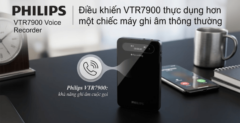 Tính năng ghi âm cuộc gọi của Philips VTR7900