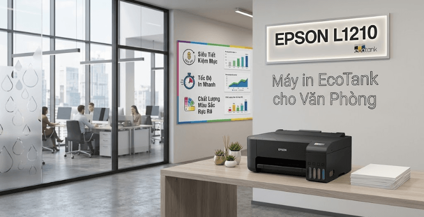 Máy in màu Epson L1210 EcoTank