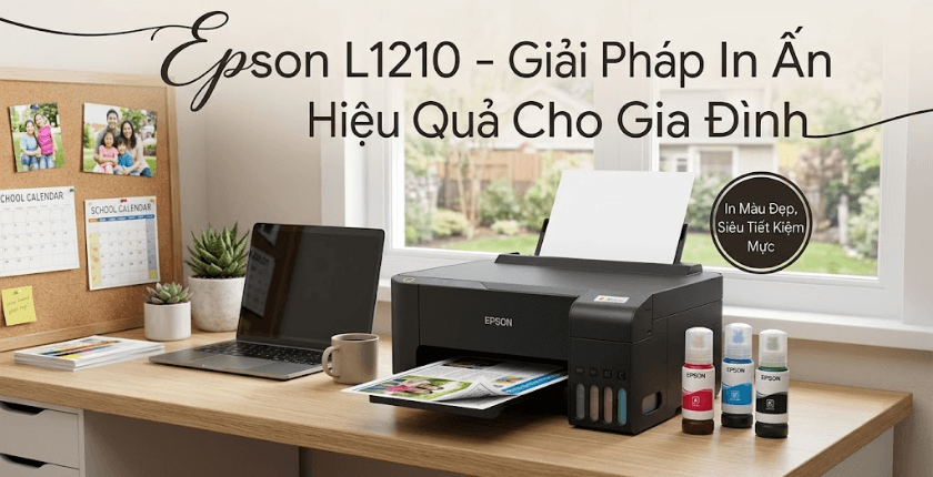 Hệ thống bình mực EcoTank của Epson L1210