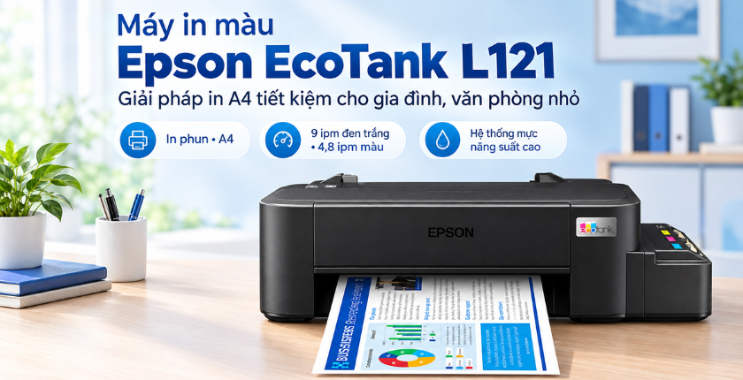 Máy in màu Epson EcoTank L121