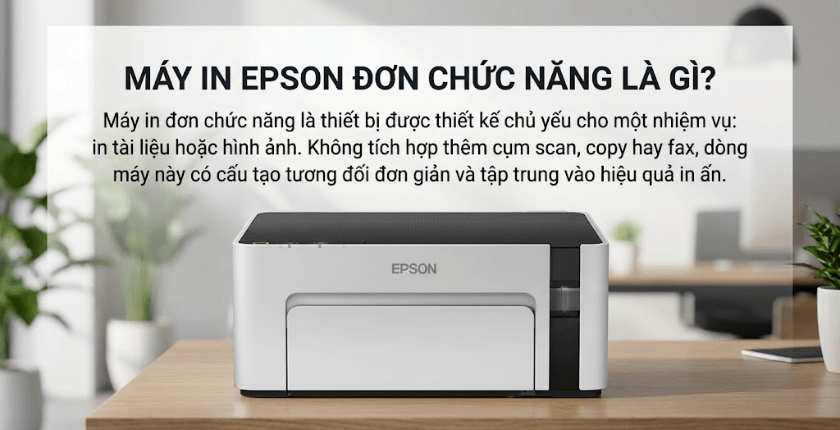 Máy in Epson đơn chức năng