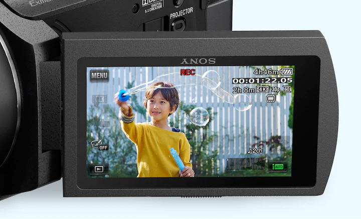 Máy quay phim 4K Sony FDR-AXP55