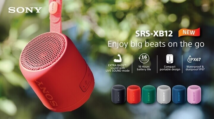 Sony Extra Bass SRS-XB12 
